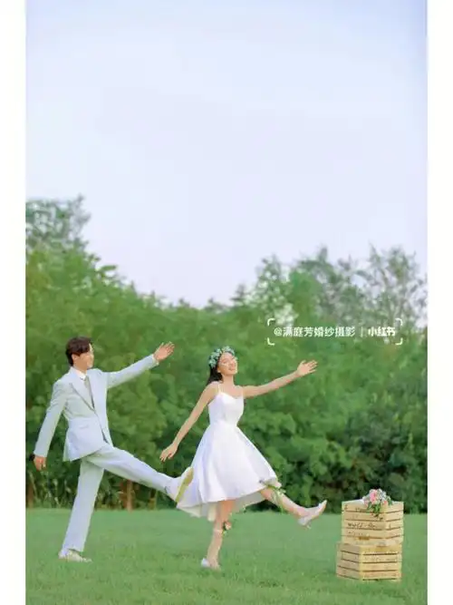 不翻车的森系小清新婚纱照丨小仙女都喜欢