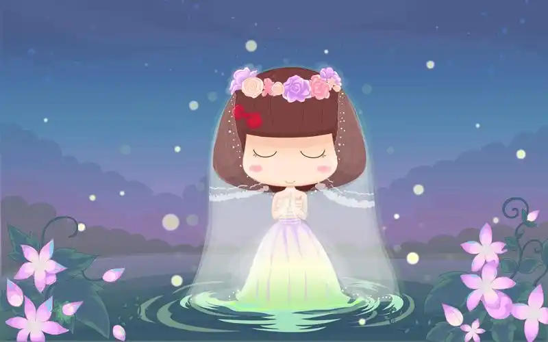 可爱麦拉风的心愿手机锁屏壁纸