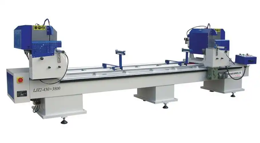 铝合金切割设备,门窗双头锯床