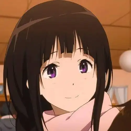 「第139期」动漫女头:冰菓 千反田爱瑠无水印女生头像