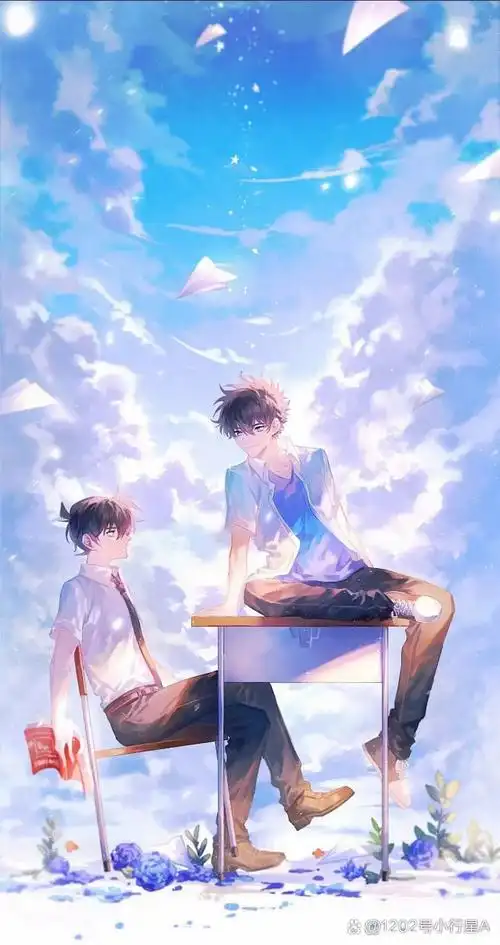 怪盗基德# #工藤新一# #快新# #百万美元的五稜星# #江户川柯南