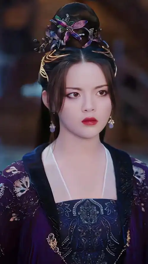 壁纸分享,杨超越这深色烟熏妆,是黑化了哦