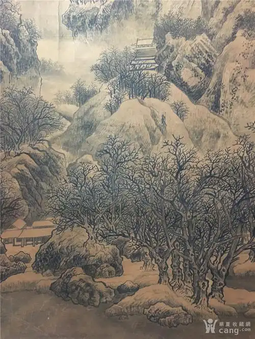 范宽雪景寒林图