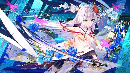 碧蓝航线动漫美女插画桌面壁纸