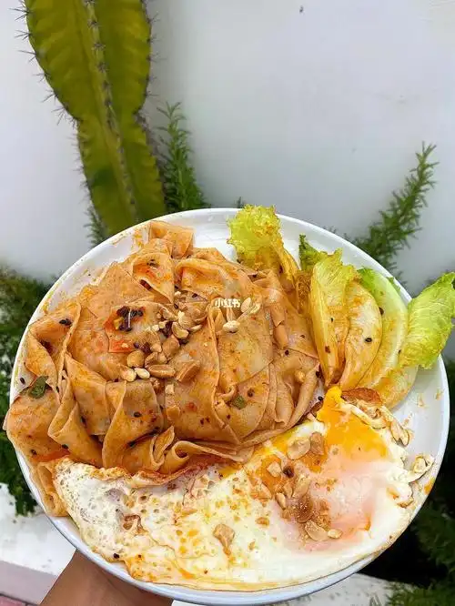 饿了吗搞碗麻酱红油面皮给你吃呀