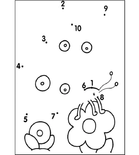 学前儿童练习-数字1-10连线答案