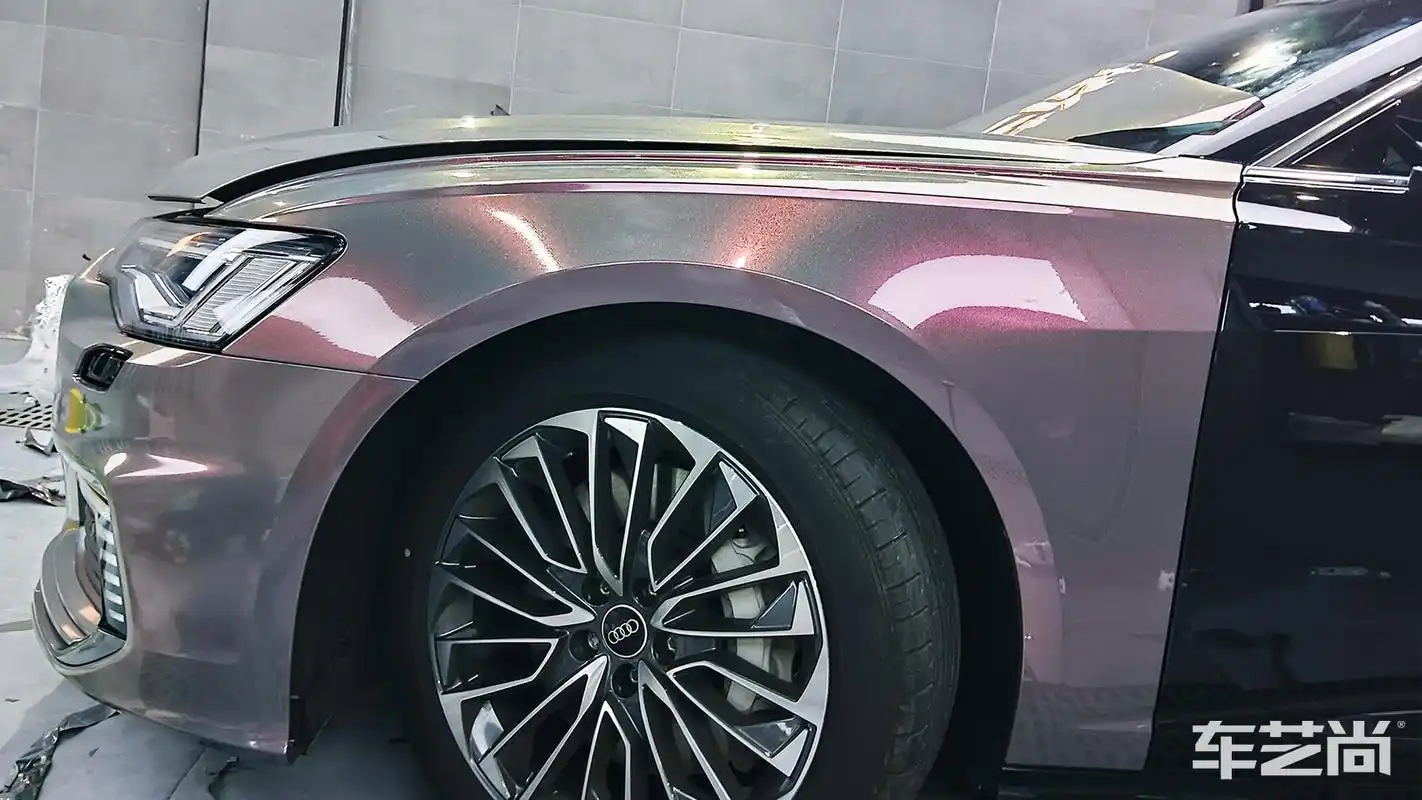 奥迪a6改色魅影星空灰,需要多少钱?