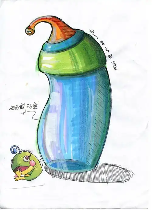 儿童水杯设计|工业/产品|生活用品|喜金牛_原创作品-站酷(zcool)