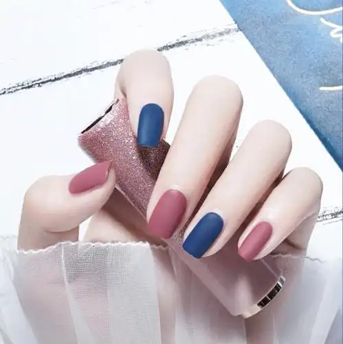 高级感ins风纯色美甲|超显气质巨显白