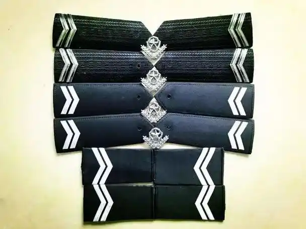 辅警发了全套肩章