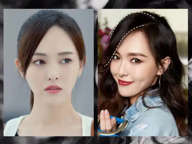 有心机的女明星,都懂得利用 垫高颅顶和刘海 的技巧来提升侧分发的