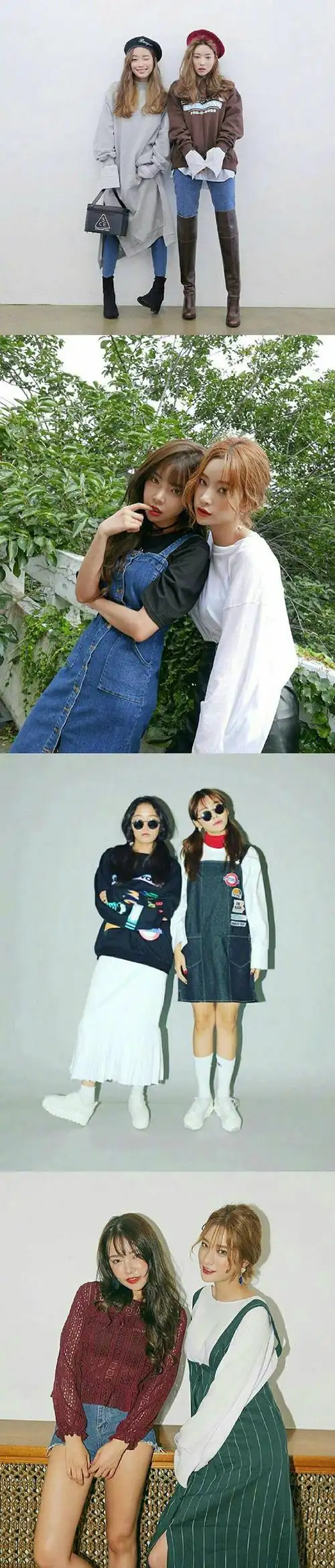 闺蜜拍照姿势大全 学起来~_新浪看点