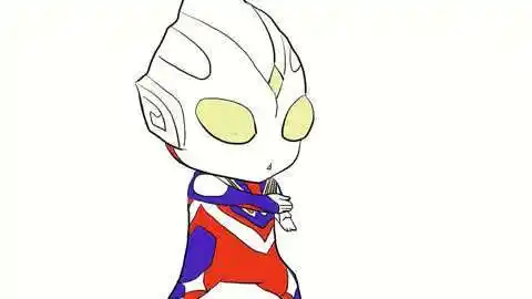 【小林简笔画】奥特曼系列 迦奥特曼儿童简笔画