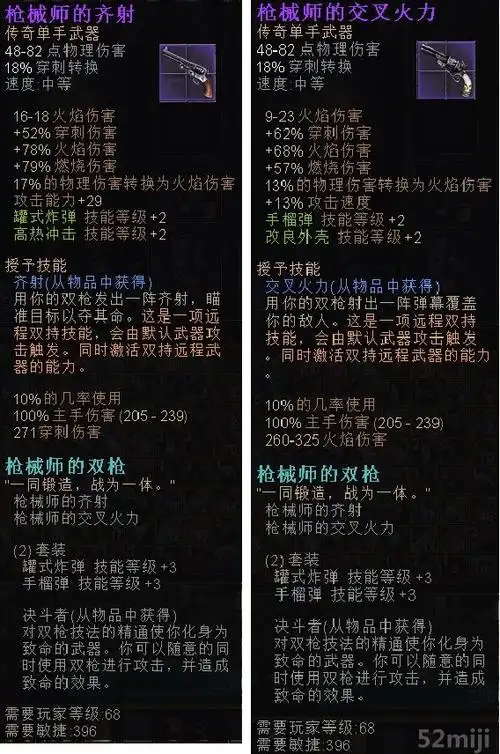 恐怖黎明紫色套装大全及展示图片