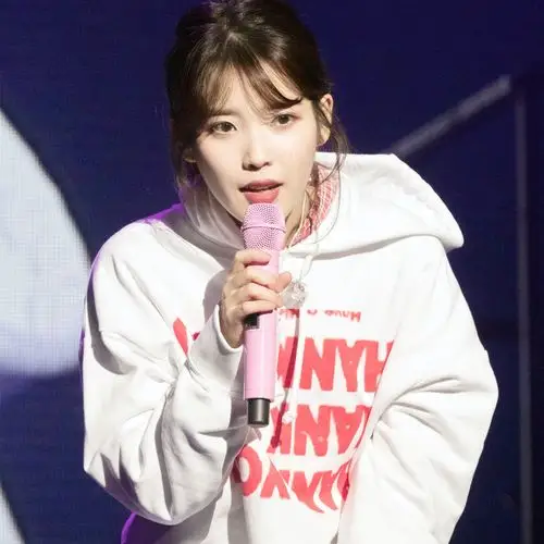 137#2018李智恩同款thank you白色宽松连帽字母印花卫衣女已出货