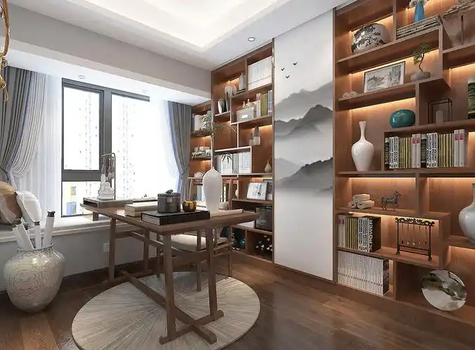 15平休闲书房的装修技巧,15平休闲书房装修注意事项!_诗尼曼官方商城