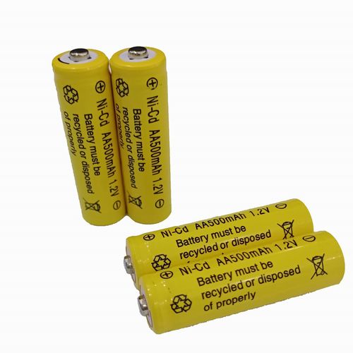 5号充电电池12v500mah重复充电500次aa镍镉儿童音乐玩具普通干电池