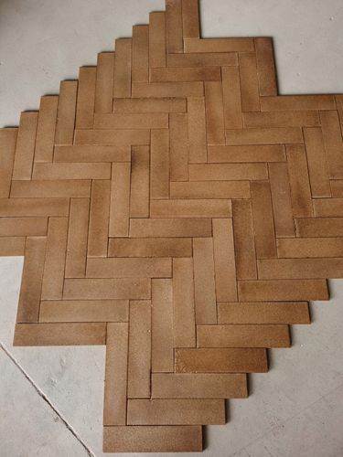 棕色复古墙砖哑光防滑地砖老上海南洋风格厨房客厅瓷砖