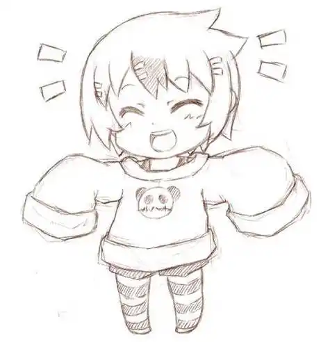 q版人物简笔画q版动漫简笔画可爱q版人物简笔画萌q版简笔画手绘可爱