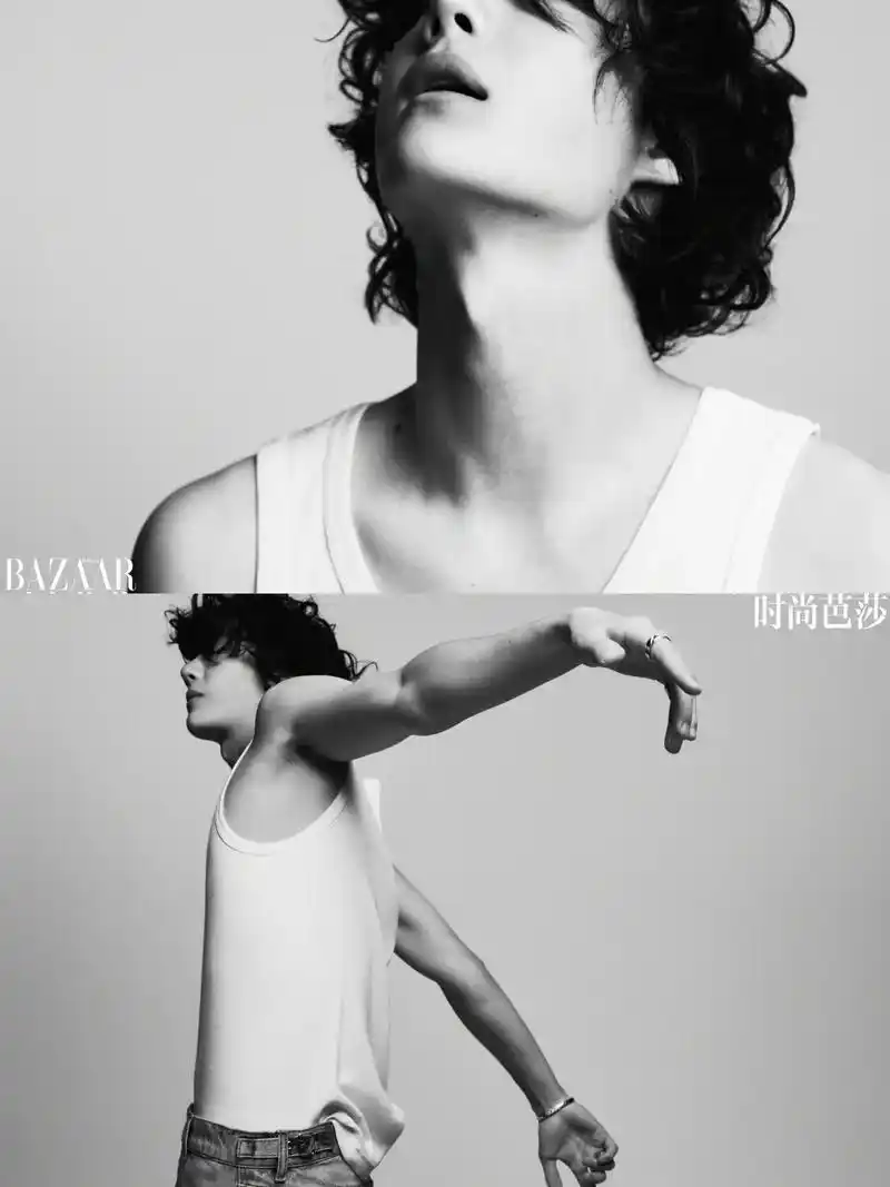 王一博 x 时尚芭莎 1月刊封面大片.龙年新封到!记录酷盖的 - 抖音