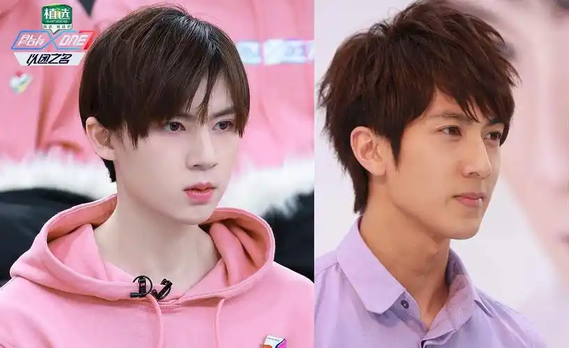 发现里面有个中瑞混血小哥哥,刘海梳起来的时候像吴尊,没刘海又很像