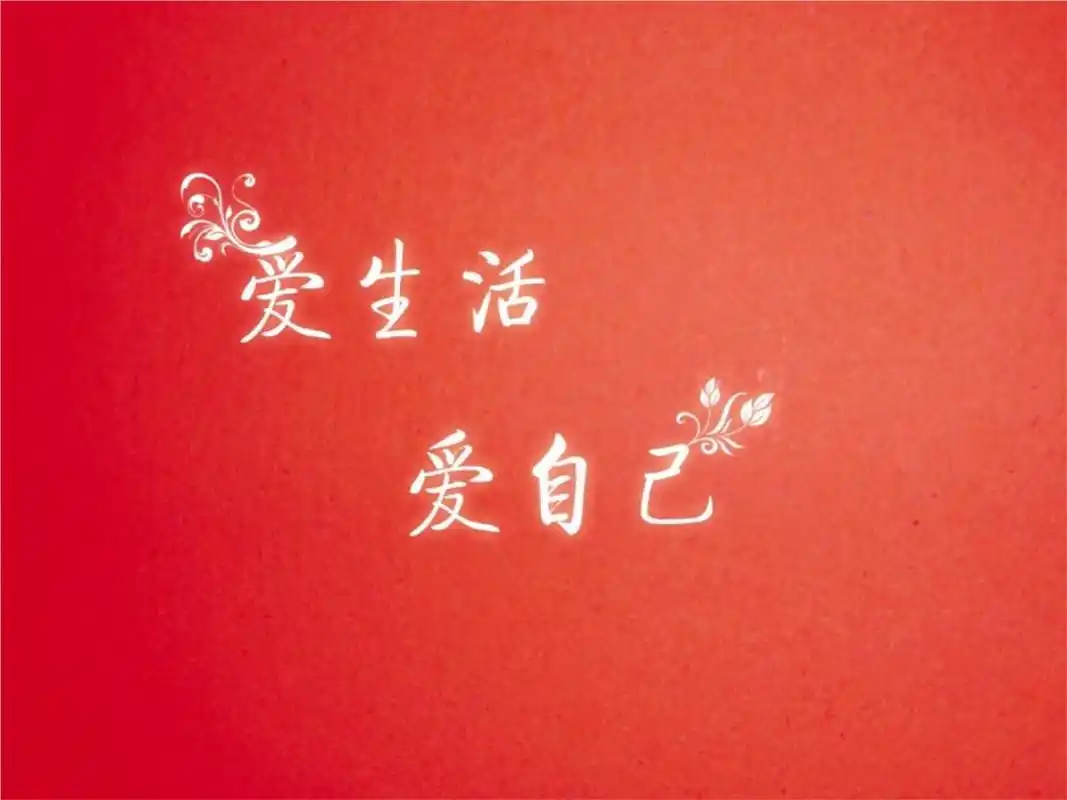 爱生活爱自己正能量致青春.pptx