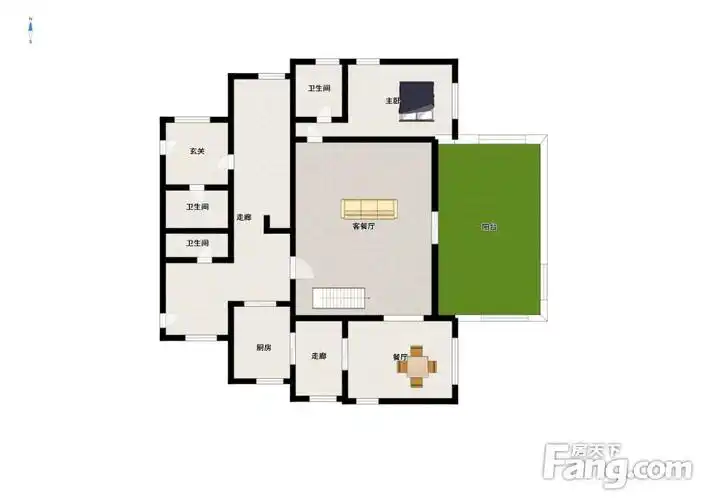 东5室3厅豪华装修,成都天府新区南湖公园华阳南湖国际南区二手房 五室