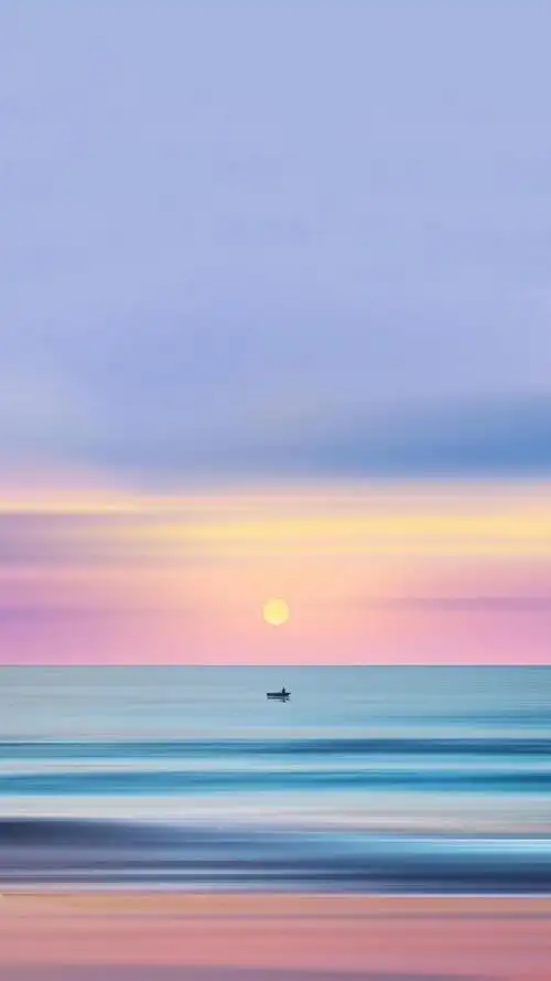 海上日出绝美风光