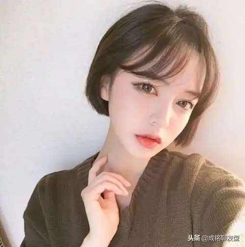 瓜子脸适合的发型(但发型不对颜值报废)