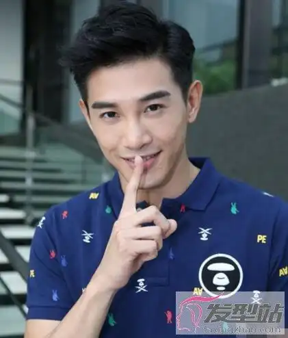 男生二八分短发发型 简约干练散发男人味