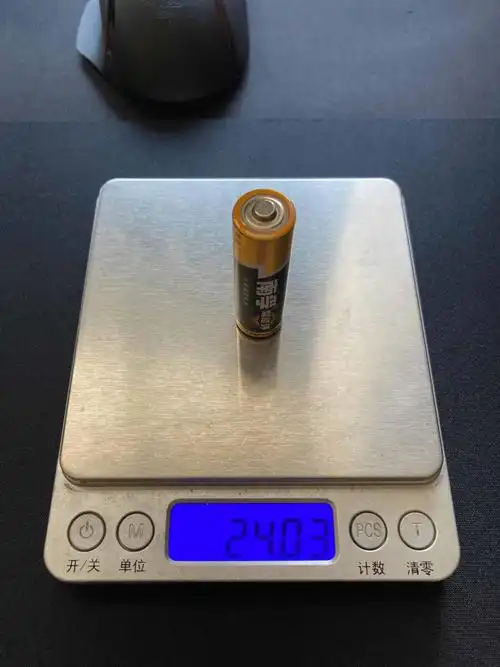 7款5号电池重量对比评测(找最轻)