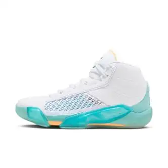 耐克nikejordanaj38郭艾伦男子实战篮球鞋冬季新款休闲fd0585白色星云