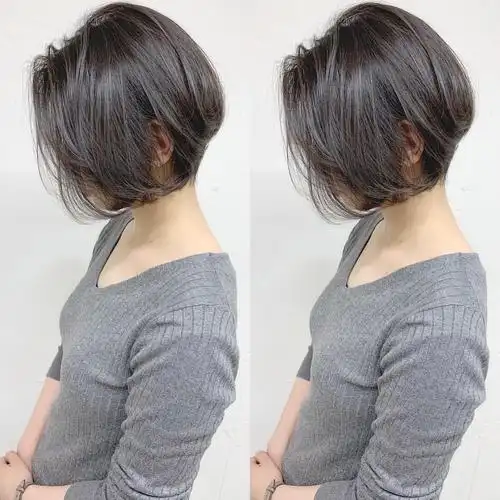 改良版的波波头发型,经典也能变时尚