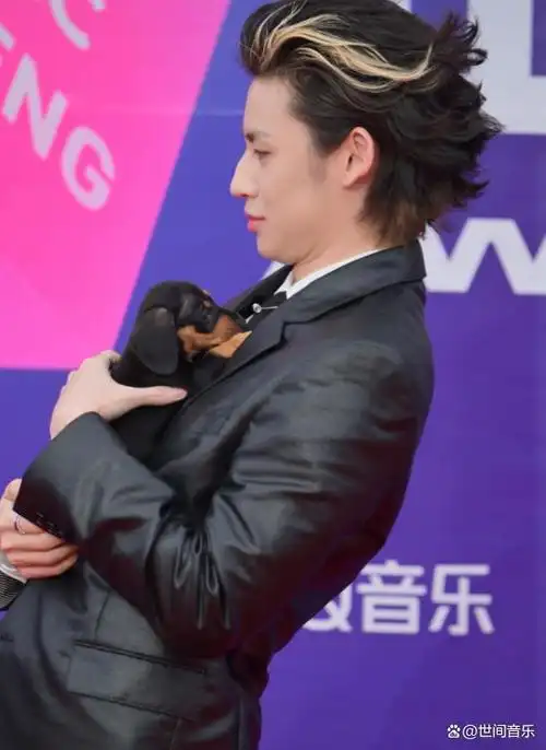 小鬼携朋克小狗惊艳亮相红毯时尚与萌趣完美结合引发热议