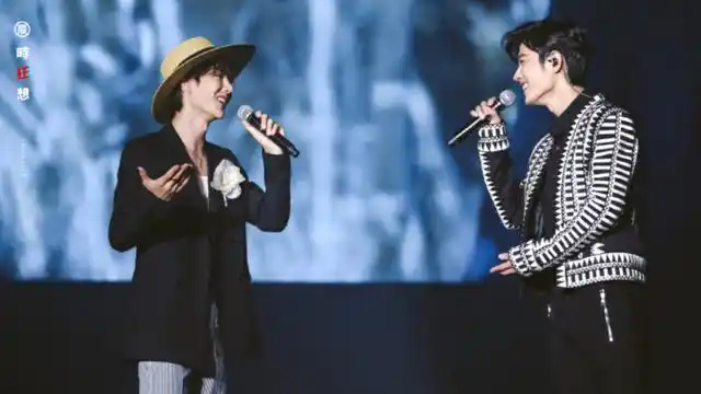 陈情令南京陈情令演唱会一周年快乐,肖战王一博我们来日方长啊