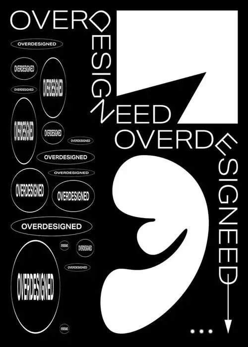 早一组文字排版海报设计希望能给大家带来灵感