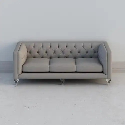 阿曼达直角形三人沙发