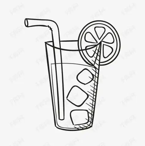 水杯简笔画 水杯简笔画图片_牛求艺网