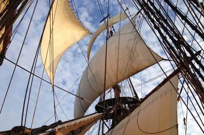 目前世界上最大的可航行木帆船,欢迎围观!