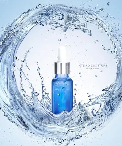 21款精美水润护肤品海报psd分层素材 - 素材中国16素材网