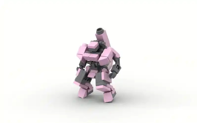 好久不见来一弹乐高人仔比例小机甲教程