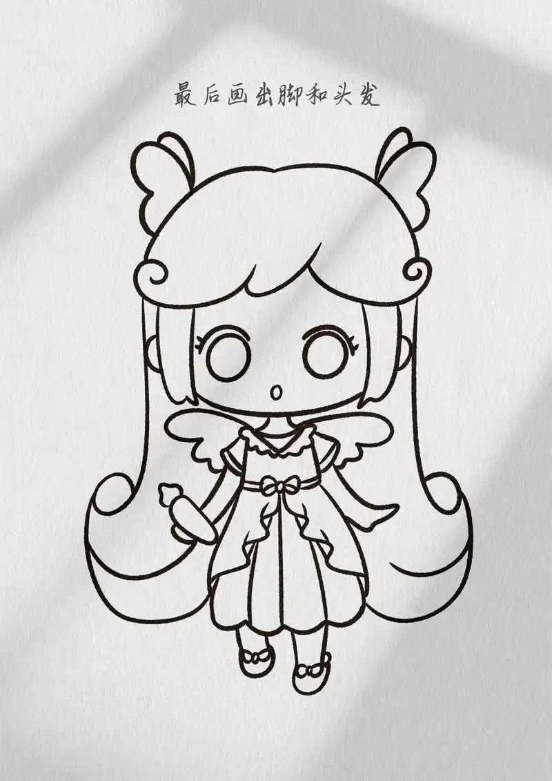 今天画了一个温温柔柔的公主宝莉,快艾特你的闺 - 抖音