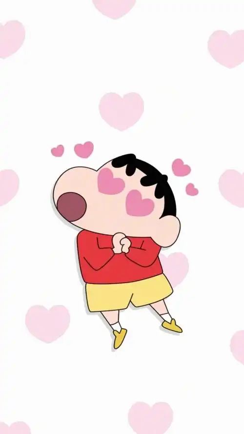 可爱萌萌的蜡笔小新,高清图片,手机壁纸