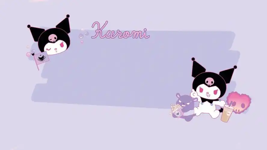 库洛米ppt背景图