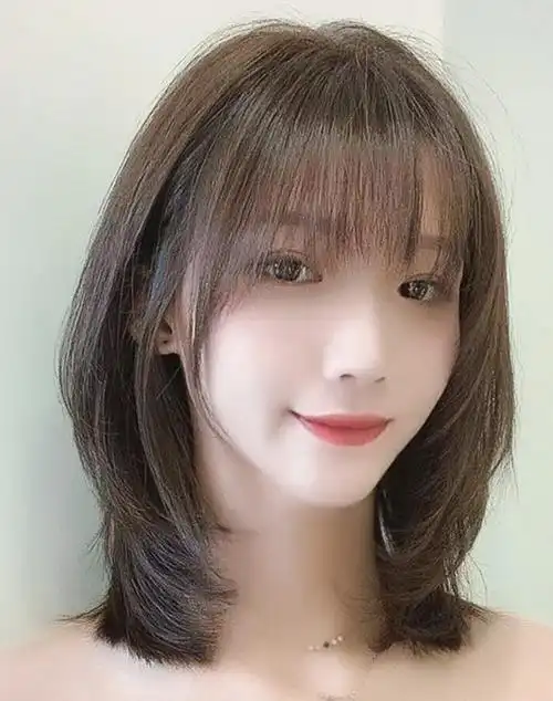 碎发发型图片_是什么发型_碎发适合什么脸型-她时代