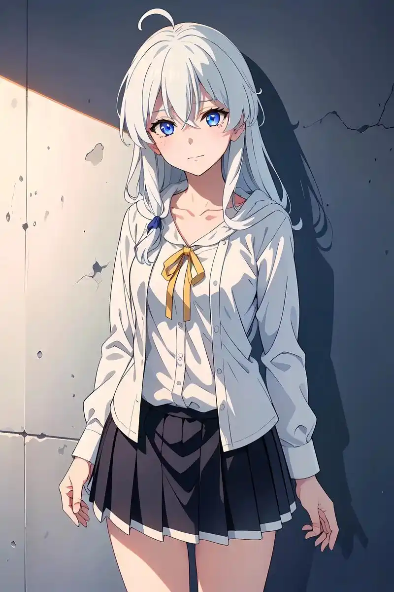 短裙～#抖音二次元 #伊蕾娜 #壁纸 #4k超清 - 抖音