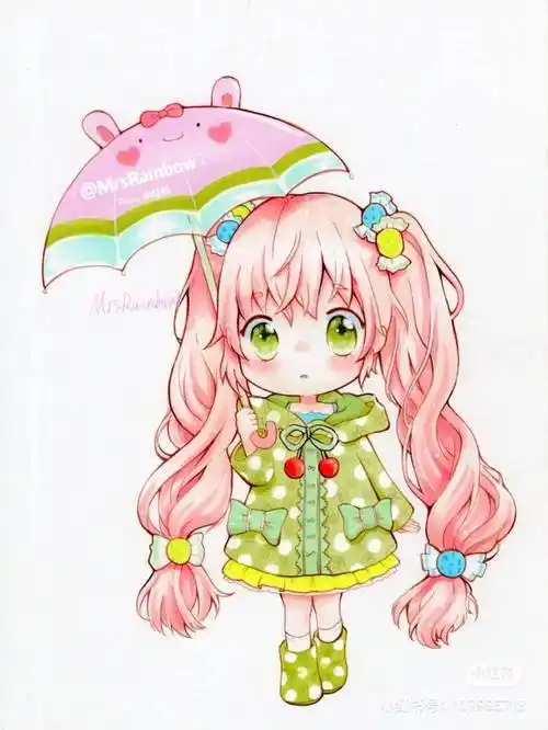 q版动漫可爱萌宅温馨而美好