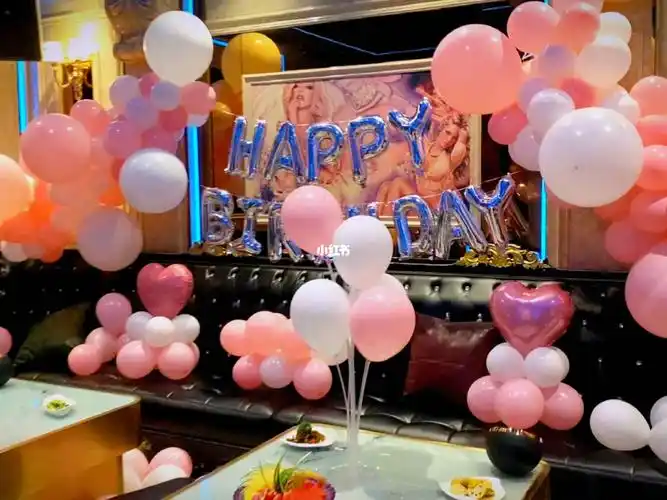 南宁气球布置  #生日气球布置  #ktv包厢生日布置  #小预算生日布置