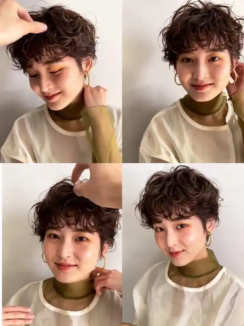 短发女生一定要烫的法式卷发/高级感好打理