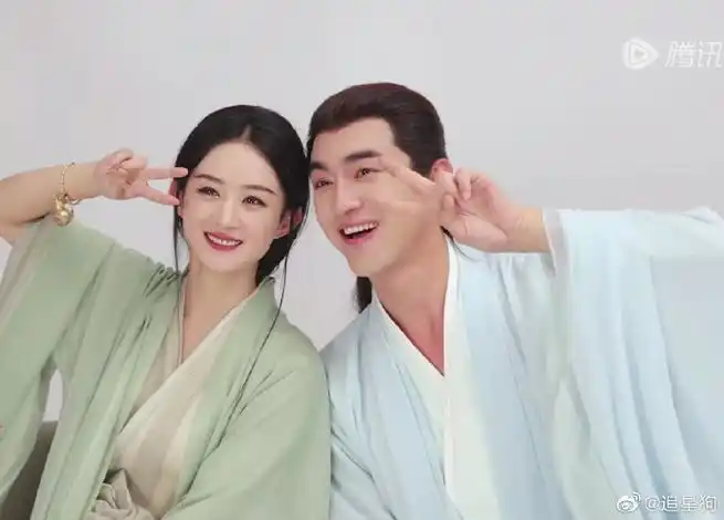 林更新哭的多伤心赵丽颖就笑的多开心